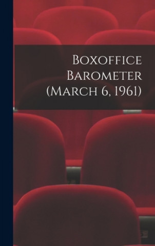 Knjiga Boxoffice Barometer (March 6, 1961) Anonymous
