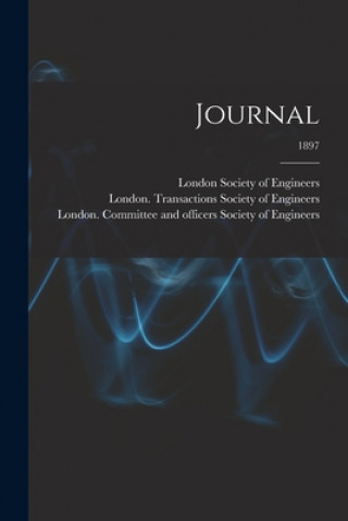Knjiga Journal; 1897 London Society of Engineers
