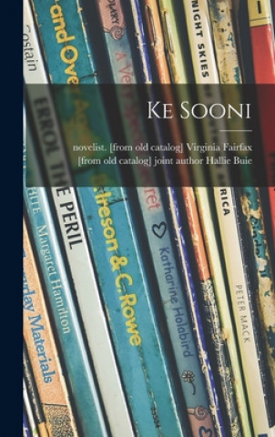 Knjiga Ke Sooni Virginia Novelist Fairfax