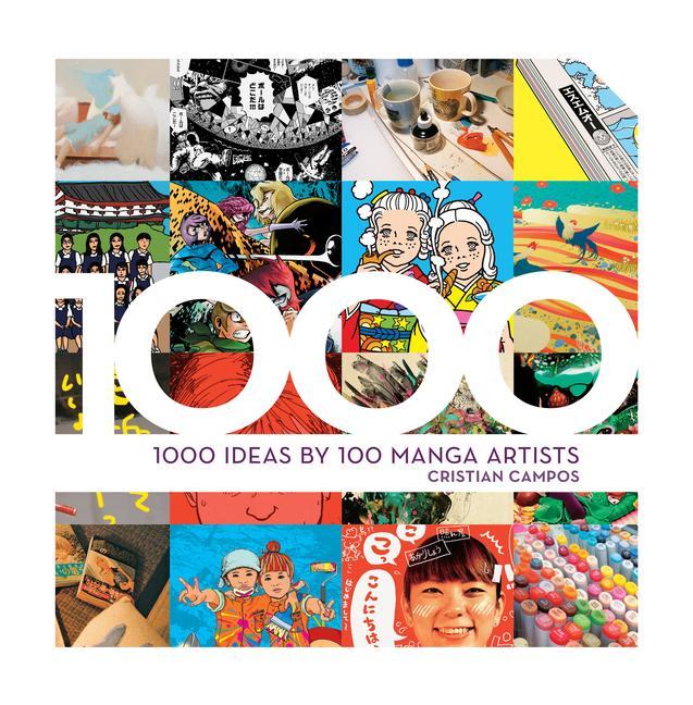 Könyv 1000 Ideas by 100 Manga Artists CRISTIAN CAMPOS