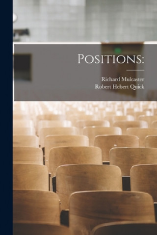 Knjiga Positions Richard 1530?-1611 Mulcaster