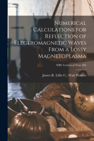 Knjiga Numerical Calculations for Reflection of Electromagnetic Waves From a Lossy Magnetoplasma; NBS Technical Note 205 Lillie C. Wait James R. Walters