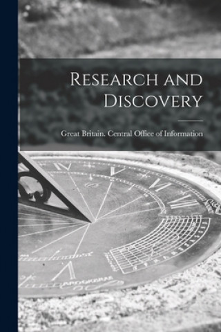 Knjiga Research and Discovery Great Britain Central Office of Info