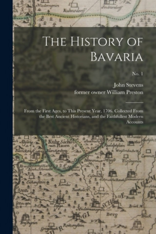 Book History of Bavaria John D. 1726 Stevens