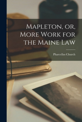 Knjiga Mapleton, or, More Work for the Maine Law [microform] Pharcellus 1801-1886 Church