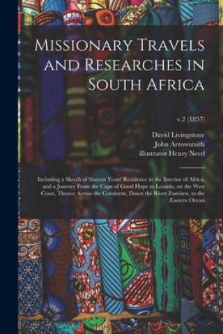 Carte Missionary Travels and Researches in South Africa David 1813-1873 Livingstone