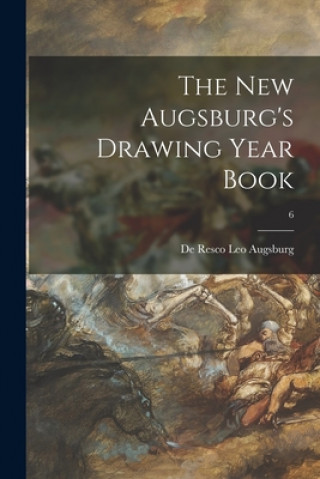 Knjiga New Augsburg's Drawing Year Book; 6 de Resco Leo 1859- Augsburg