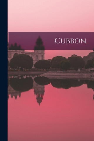 Knjiga Cubbon Anonymous