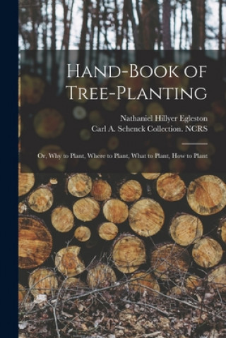 Könyv Hand-book of Tree-planting: or, Why to Plant, Where to Plant, What to Plant, How to Plant Nathaniel Hillyer 1822-1912 Egleston