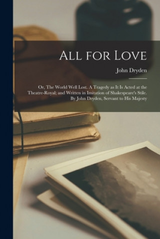 Könyv All for Love John 1631-1700 Dryden