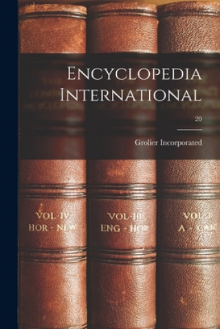 Knjiga Encyclopedia International; 20 Grolier Incorporated