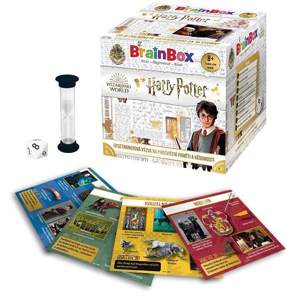 Játék BrainBox CZ - Harry Potter (postřehová a vědomostní hra) 