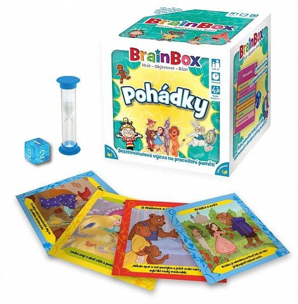Hra/Hračka BrainBox CZ - Pohádky (postřehová a vědomostní hra) 
