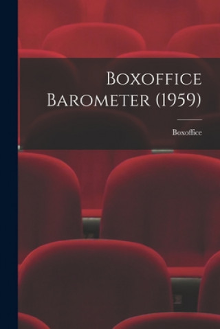 Könyv Boxoffice Barometer (1959) Boxoffice