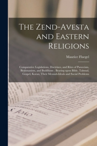 Carte Zend-Avesta and Eastern Religions Maurice 1831?-1911 Fluegel