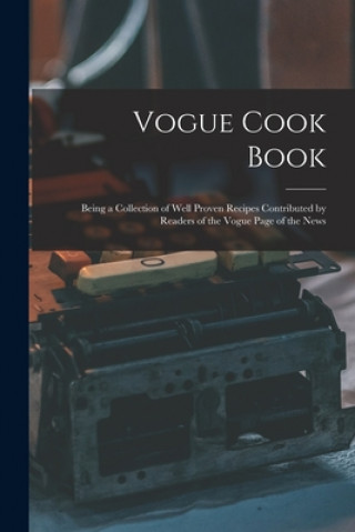 Kniha Vogue Cook Book Anonymous