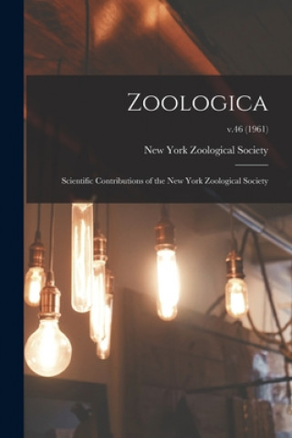 Kniha Zoologica New York Zoological Society