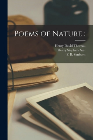 Carte Poems of Nature Henry David 1817-1862 Thoreau