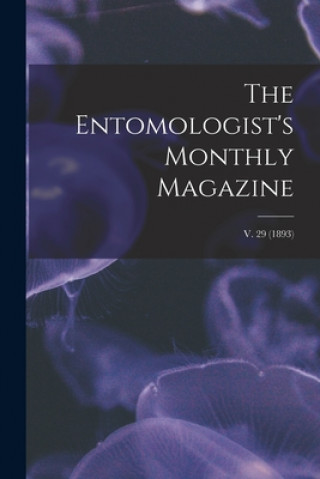Boek Entomologist's Monthly Magazine; v. 29 (1893) Anonymous