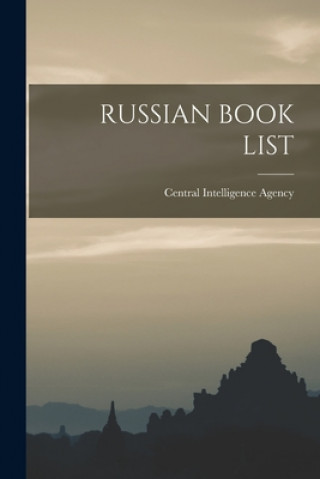 Carte Russian Book List Central Intelligence Agency