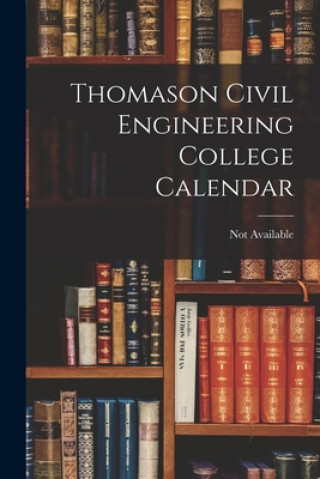Boek Thomason Civil Engineering College Calendar 