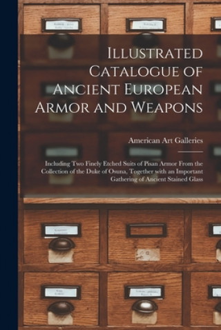 Carte Illustrated Catalogue of Ancient European Armor and Weapons American Art Galleries