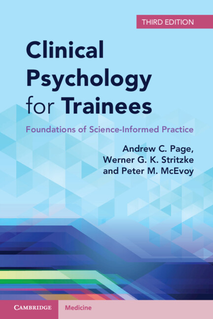 Livre Clinical Psychology for Trainees Page