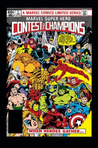 Kniha Marvel Super Hero Contest Of Champions Gallery Edition Bill Mantlo