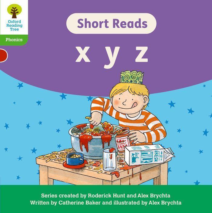 Knjiga Oxford Reading Tree: Floppy's Phonics Decoding Practice: Oxford Level 2: Short Reads: x y z Catherine Baker