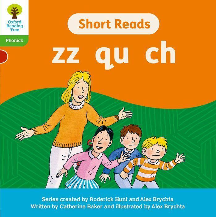 Knjiga Oxford Reading Tree: Floppy's Phonics Decoding Practice: Oxford Level 2: Short Reads: zz qu ch Catherine Baker
