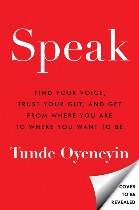Knjiga SPEAK Tunde Oyeneyin