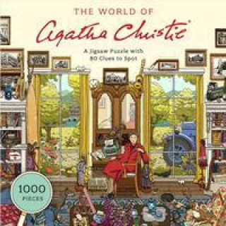 Game/Toy The World of Agatha Christie 1000-Piece Jigsaw Agatha Christie Ltd