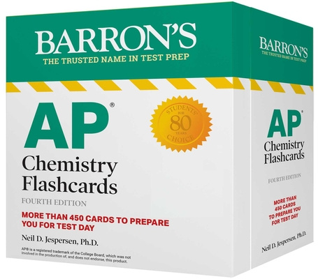 Printed items AP Chemistry Flashcards, Fourth Edition: Up-to-Date Review and Practice + Sorting Ring for Custom Study Neil D. Jespersen