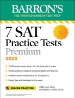 Könyv 7 SAT Practice Tests 2023 + Online Practice Philip Geer