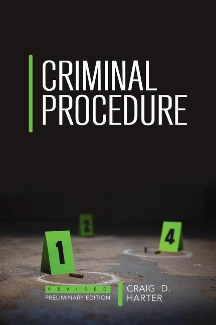 Buch Criminal Procedure Craig D. Harter
