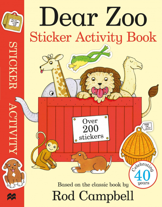 Книга Dear Zoo Sticker Activity Book Rod Campbell