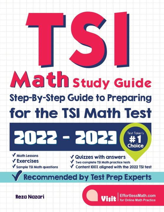 Knjiga TSI Math Study Guide Reza Nazari