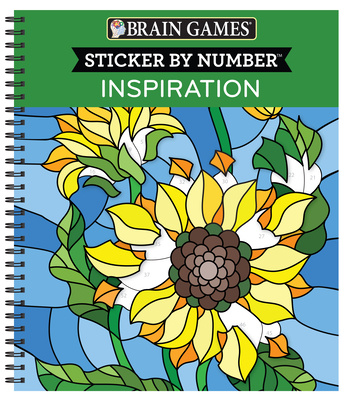Könyv Brain Games - Sticker by Number: Inspiration [With Sticker(s)] Publications International Ltd