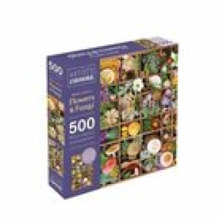 Książka Flowers and Fungi Jigsaw Puzzle 
