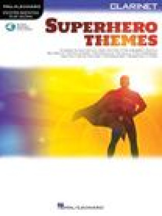 Boek Superhero Themes Instrumental Play-Along for Clarinet Hal Leonard Corp