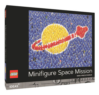 Játék LEGO IDEAS Minifigure Space Mission 1000-Piece Puzzle LEGO