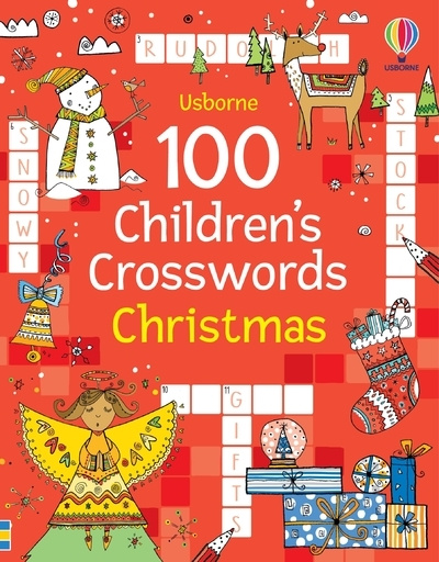 Knjiga 100 Children's Crosswords: Christmas 