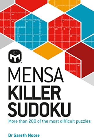Książka Mensa Killer Sudoku Mensa