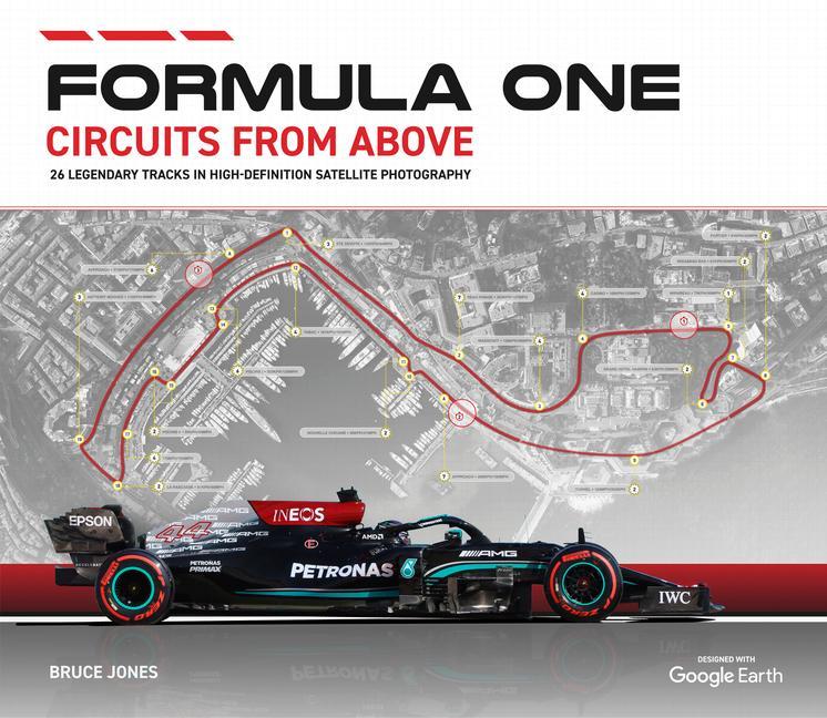 Книга Formula One Circuits from Above 2022 Bruce Jones