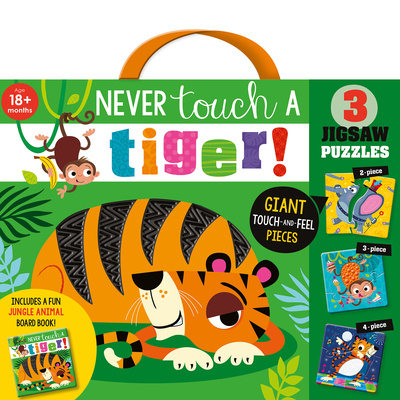 Carte Never Touch a Tiger! Jigsaw Rosie Greening