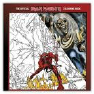 Книга Official Iron Maiden Colouring Book 