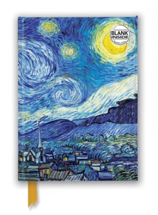 Naptár/Határidőnapló Vincent van Gogh: Starry Night (Foiled Blank Journal) Flame Tree Studio