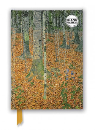 Calendar / Agendă Gustav Klimt: The Birch Wood (Foiled Blank Journal) Flame Tree Studio