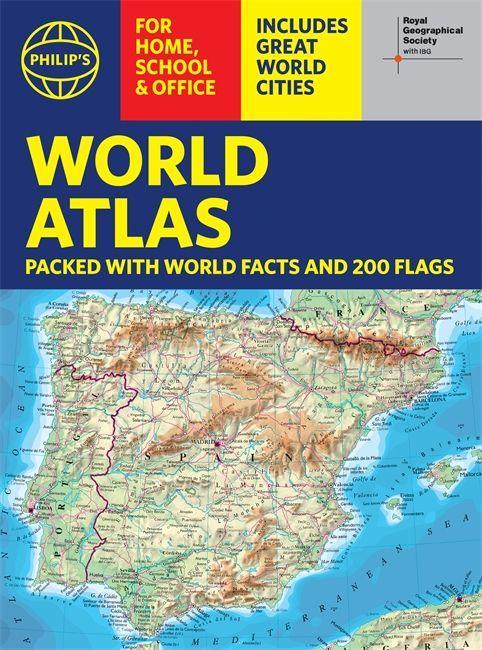 Knjiga Philip's RGS World Atlas (A4) PHILIP'S MAPS