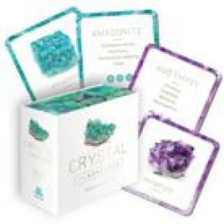 Gra/Zabawka Crystal Flashcards: 50 Full-Color Cards with Metal Ring-Hold Jessica Lahoud